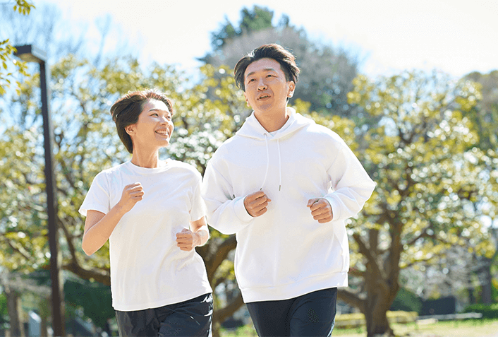 1.適度な運動を習慣にする